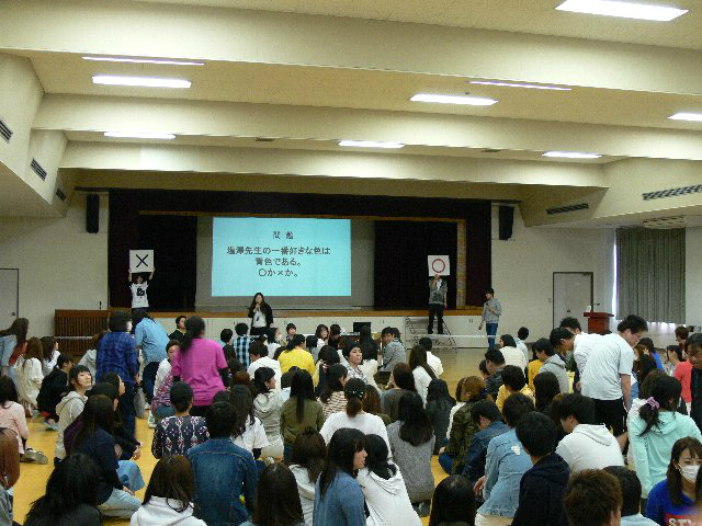 学友会主催交流会④ゲーム